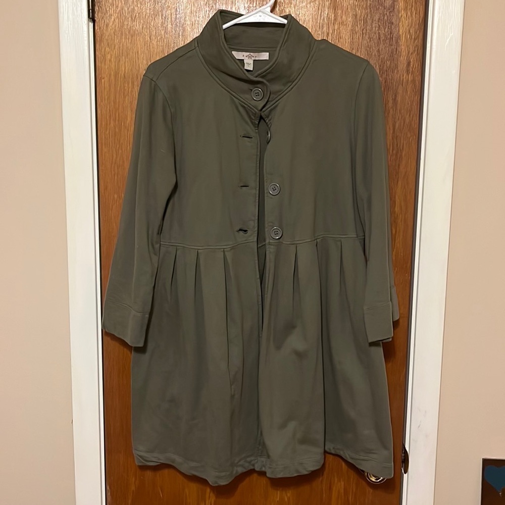 Army Green tunic coat